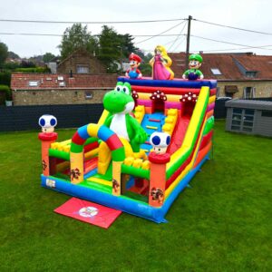 Château gonflable Mario