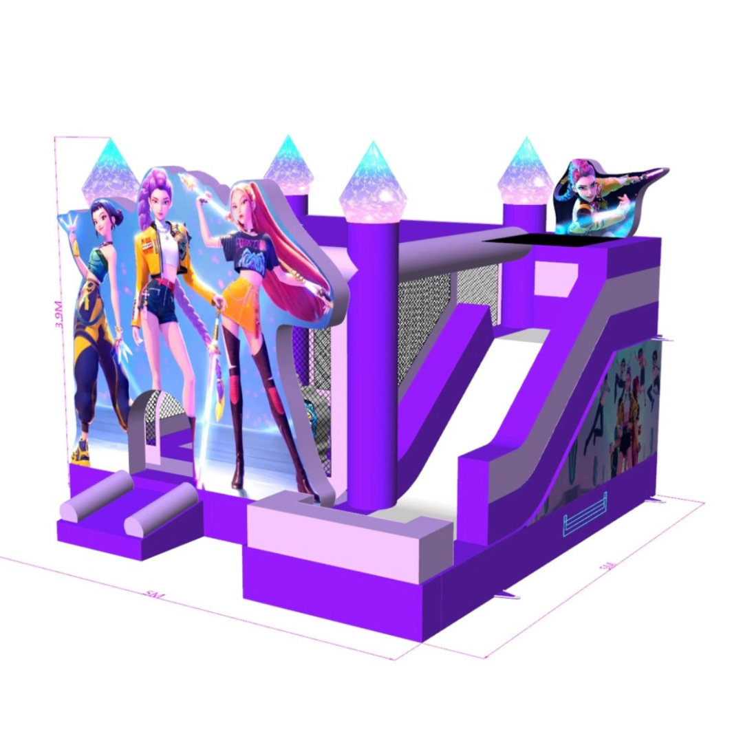 Château gonflable K-Pop
