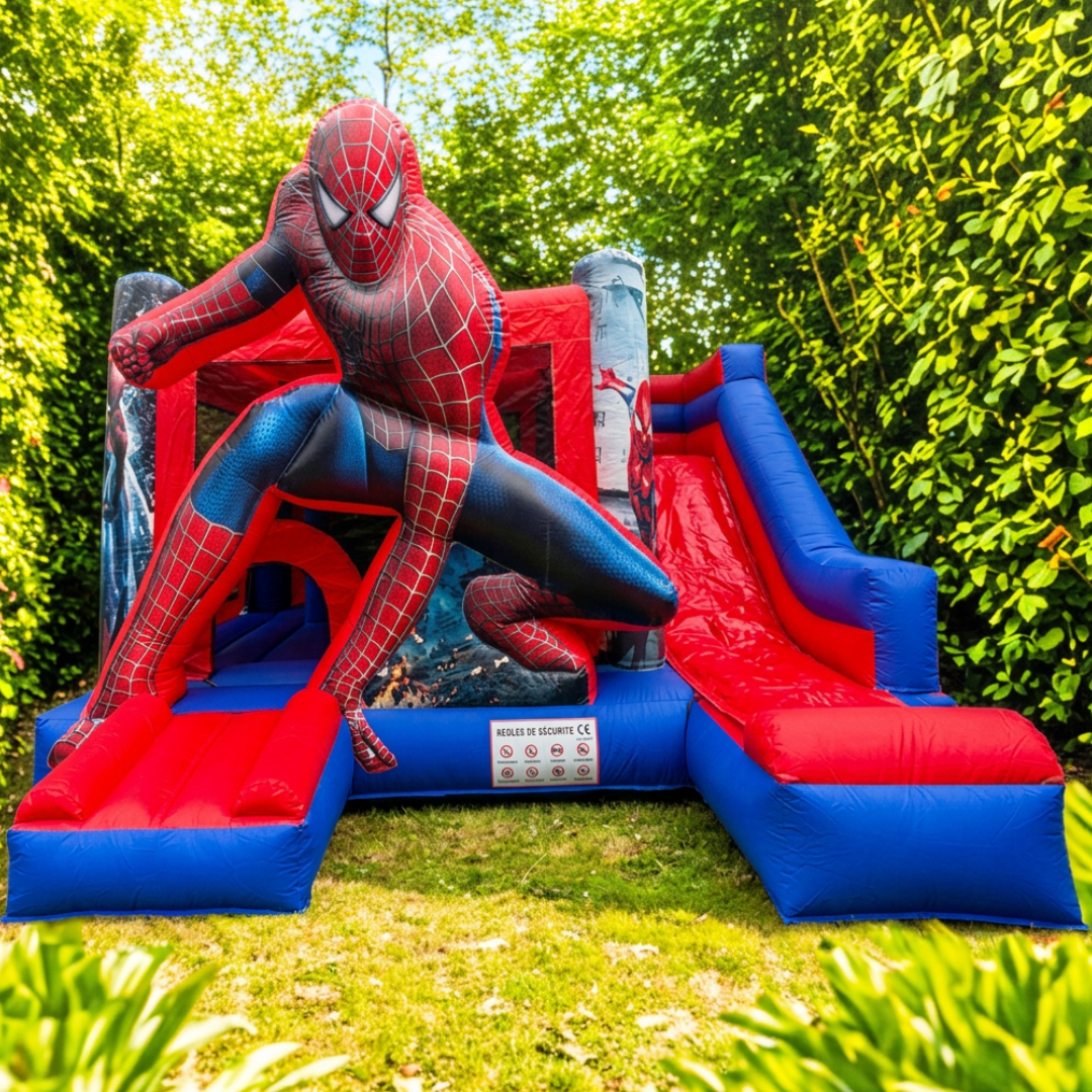 Château gonflable Spiderman